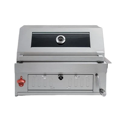 Wbudowany grill węglowy