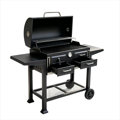 Wytrzymały grill węglowy